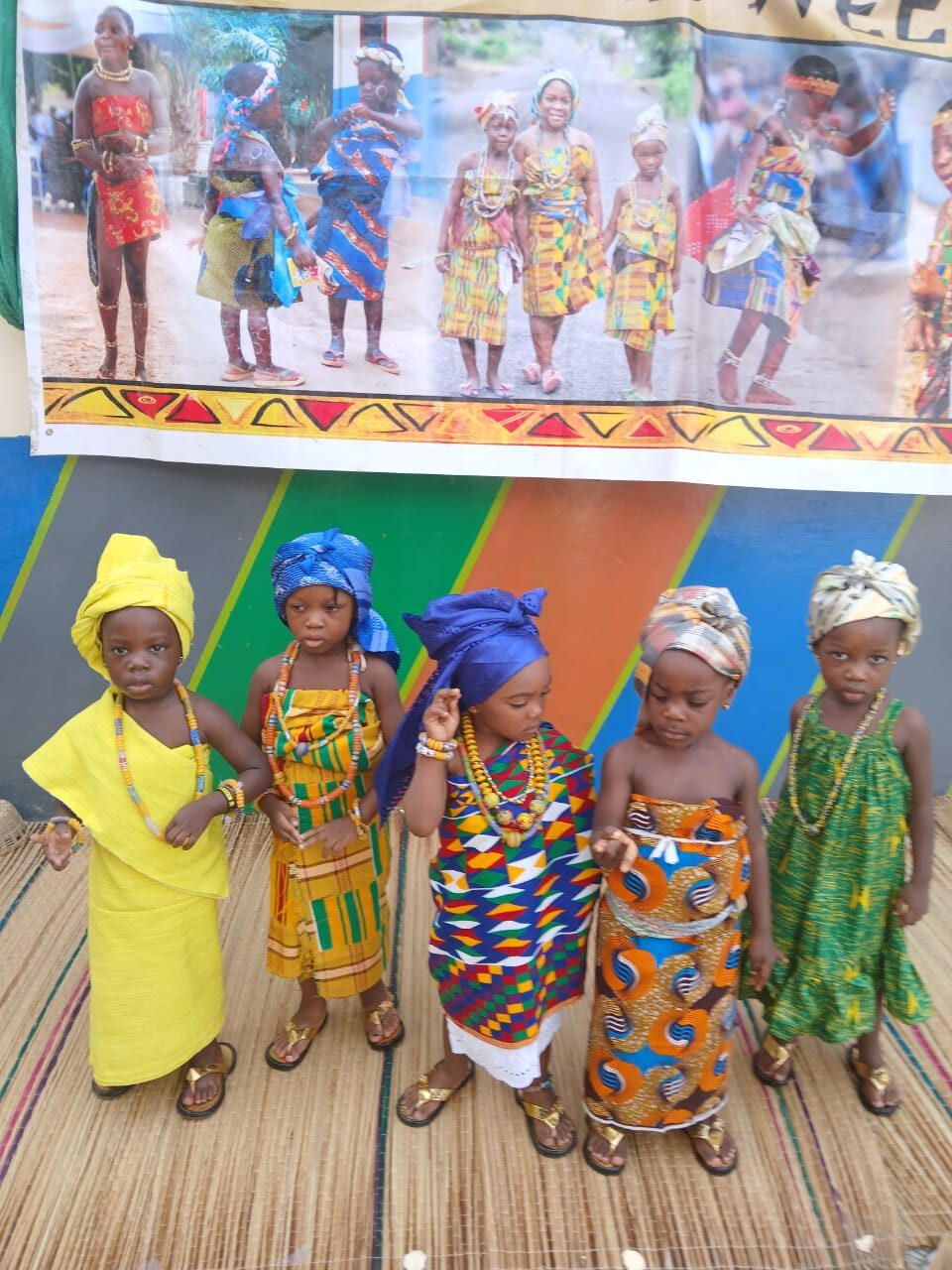 Heritage Day — Kente and beads on parade